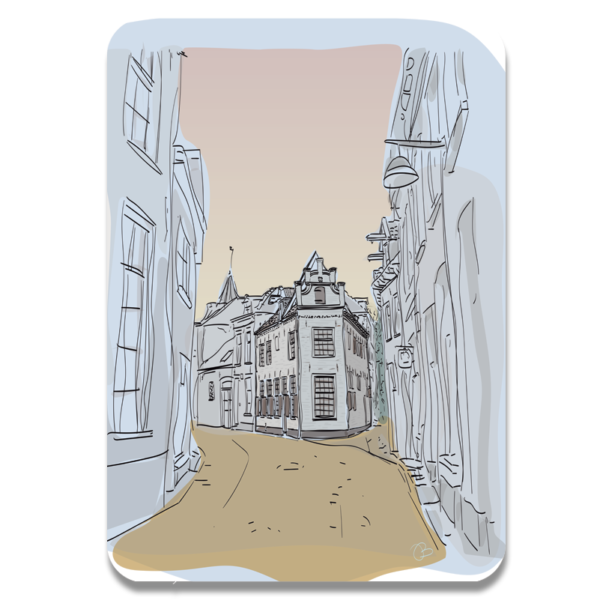 illustratie beitelhuisje zutphen